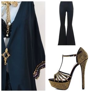 1980S "DISCO FEVER" LaDy HeLene VINTAGE Draped Dolman Sleeve Open Front Cardigan